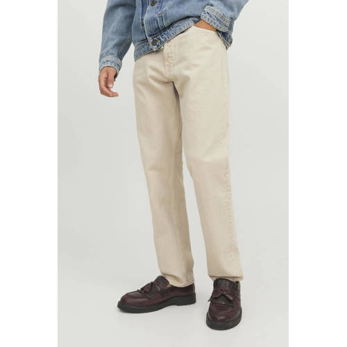 JACK & JONES JEANS INTELLIGENCE loose fit jeans JJICHRIS JJCOOPER moonbeam am900 afbeelding
