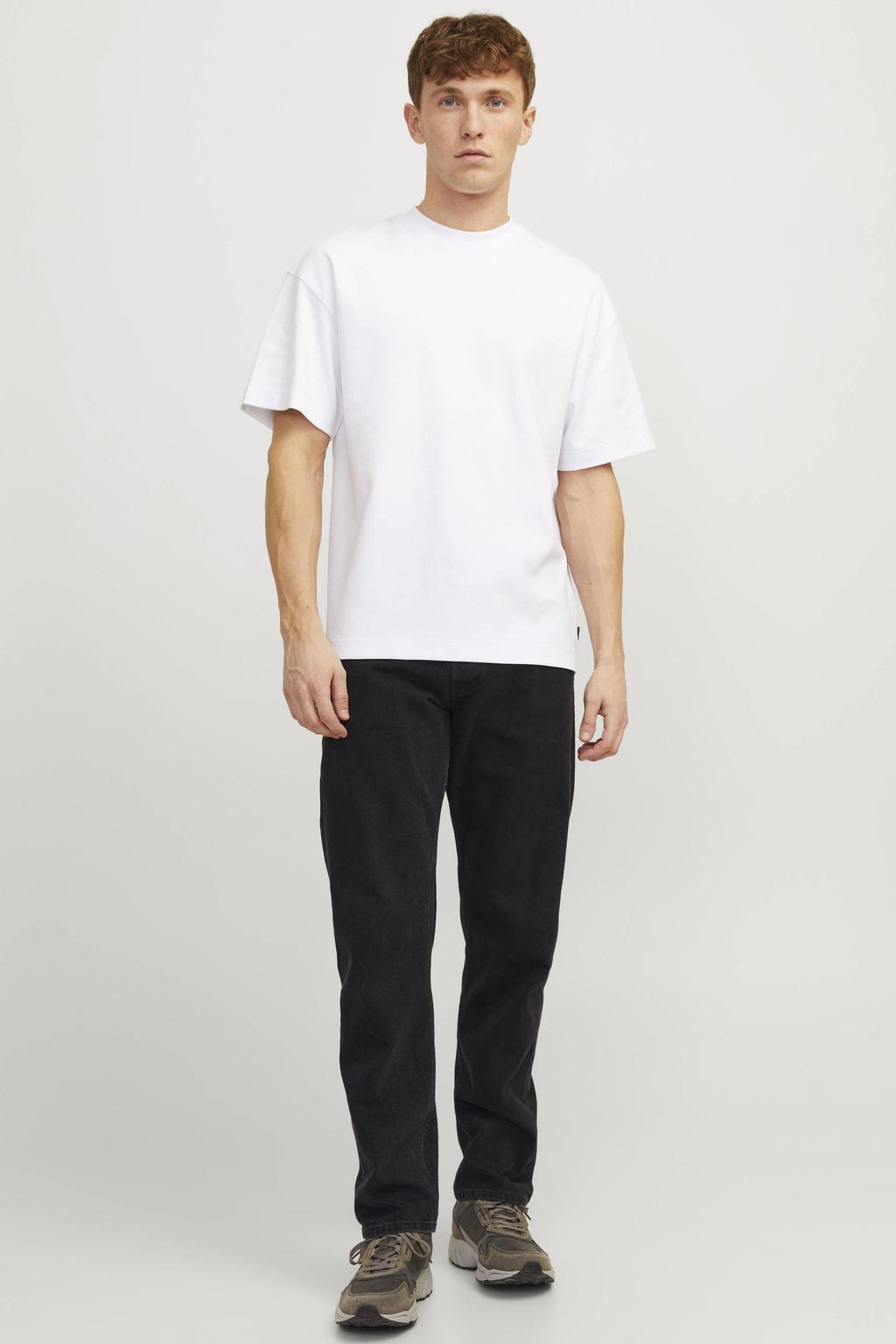 JACK & JONES JEANS INTELLIGENCE JJICHRIS JJORIGINAL relaxed fit jeans black denim