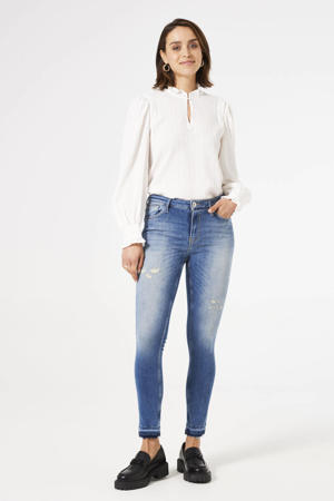 slim fit jeans light blue denim