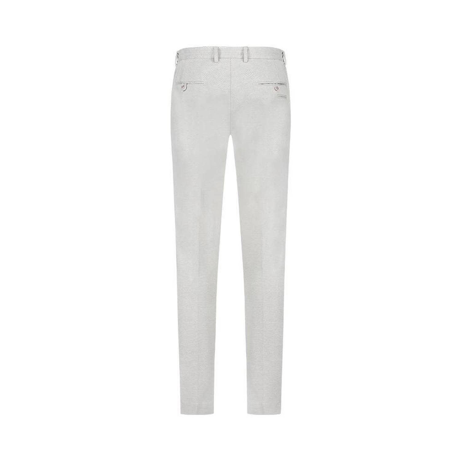 Blue Industry gemêleerde regular fit chino stone