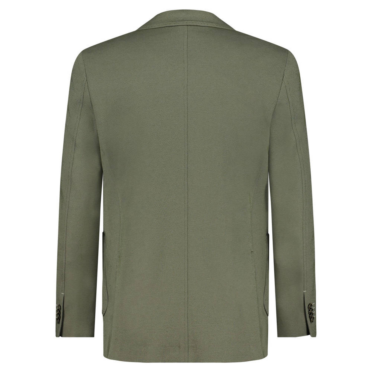Blue Industry slim fit colbert groen