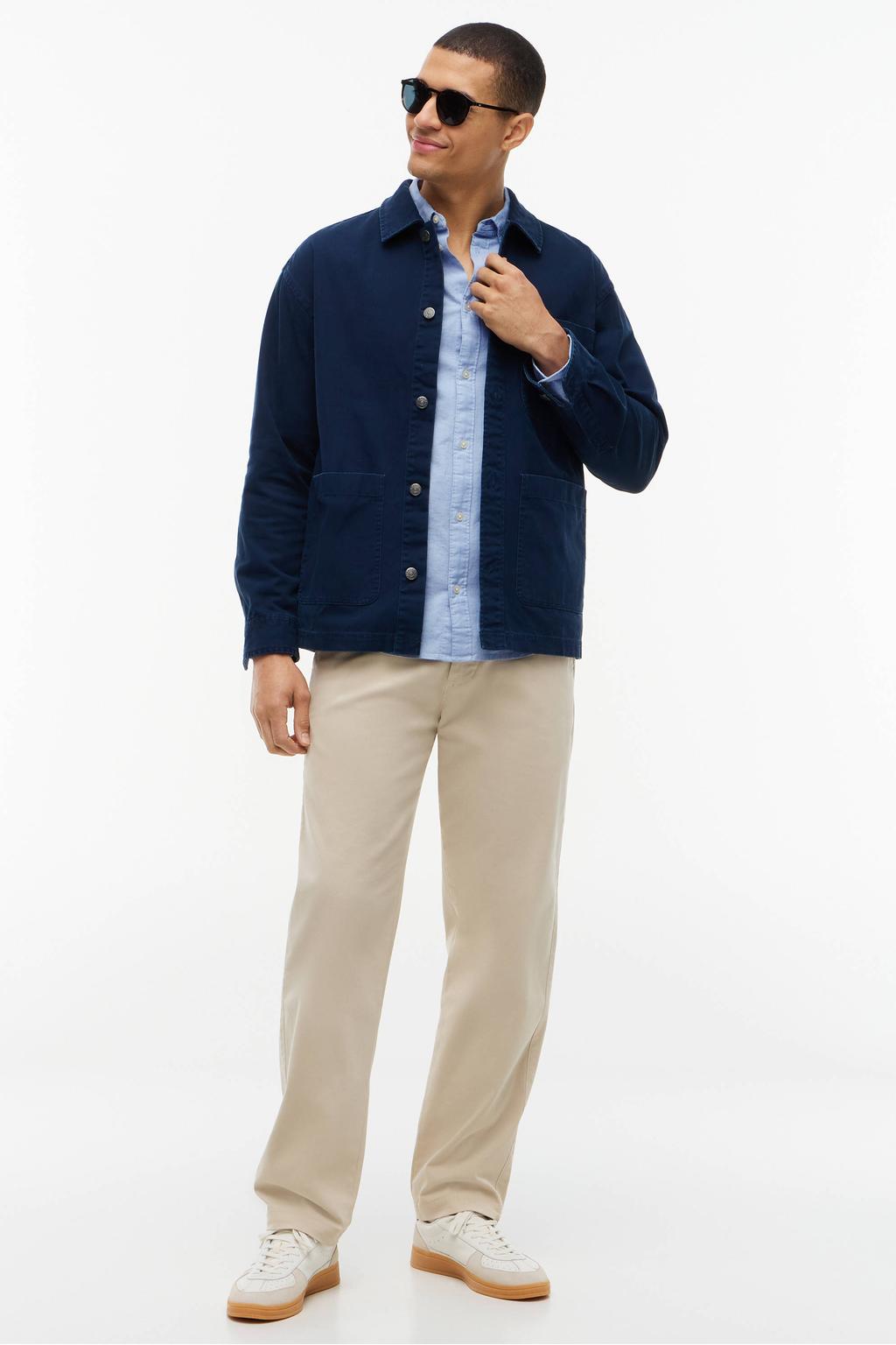 Tommy Jeans slim fit overhemd met katoen perfume blue