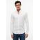 Tommy Jeans slim fit overhemd met katoen wit