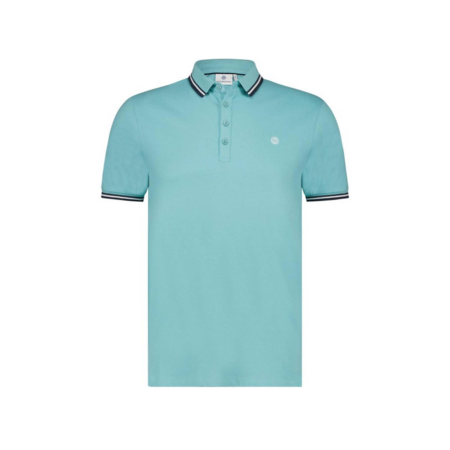 Blue Industry polo turquoise