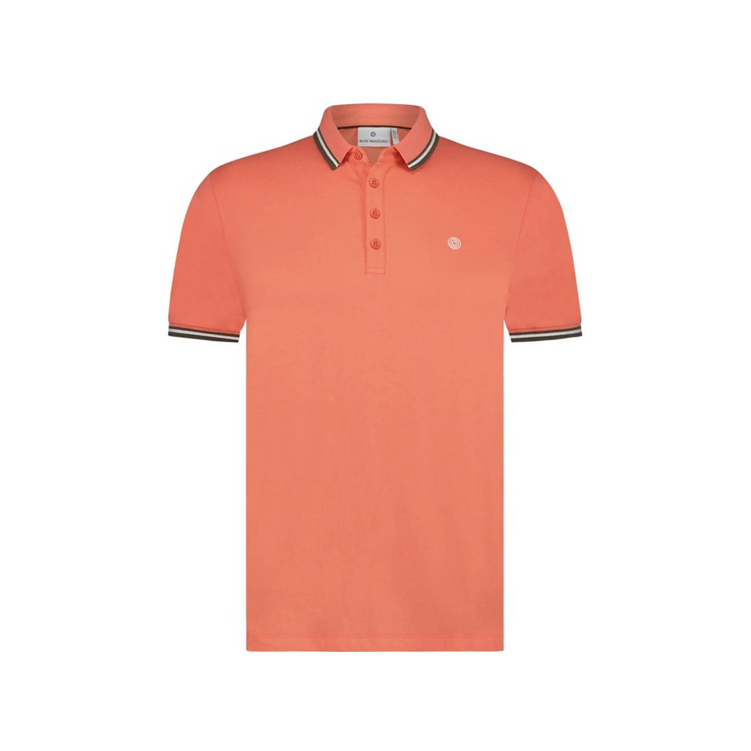 Blue Industry polo koraal oranje