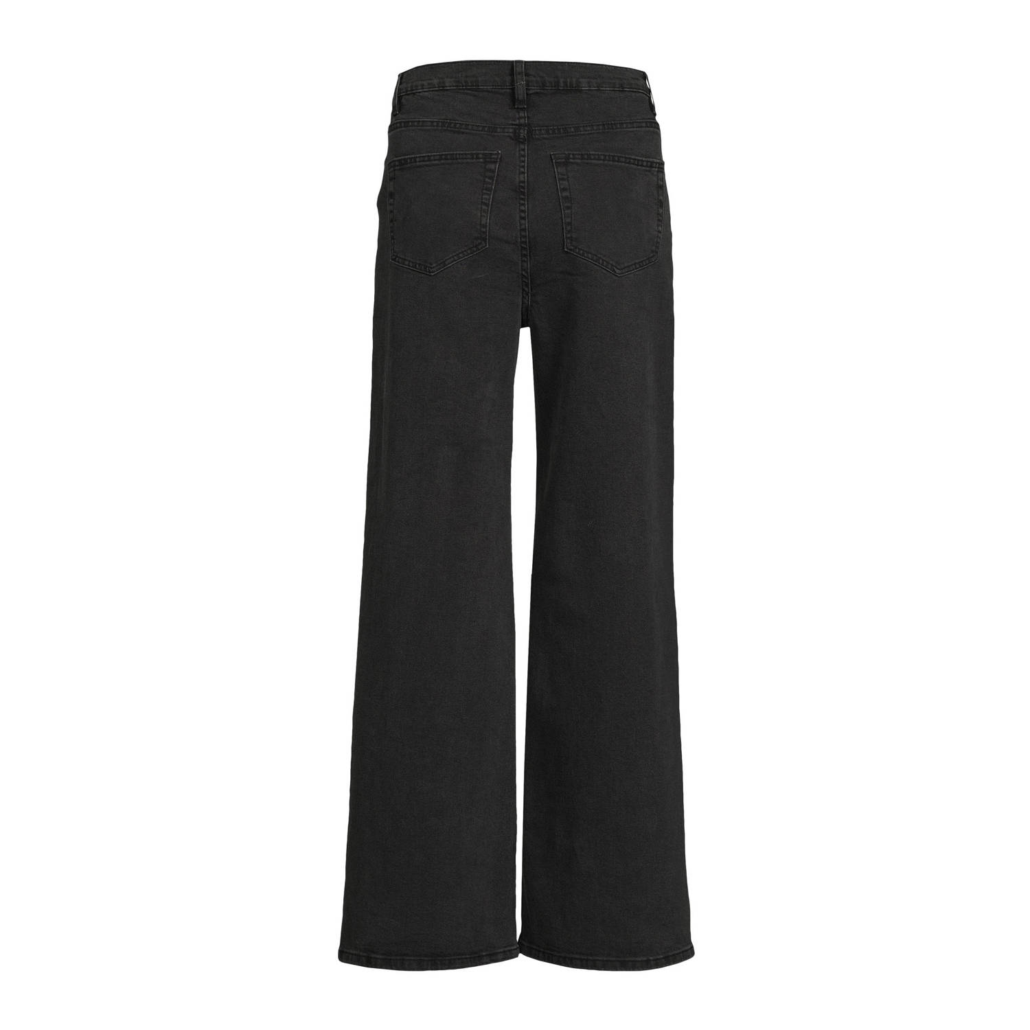 SisterS Point high waist wide leg jeans OWI-W.JE4 black denim