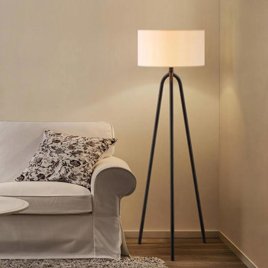 afstand tussen de lamp en de muur