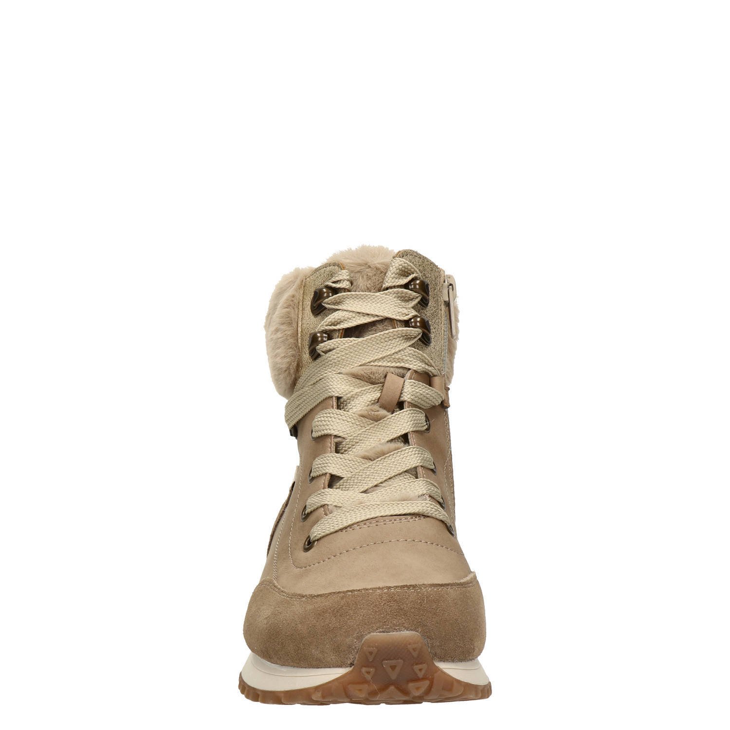 Rieker gevoerde sneakers beige wehkamp