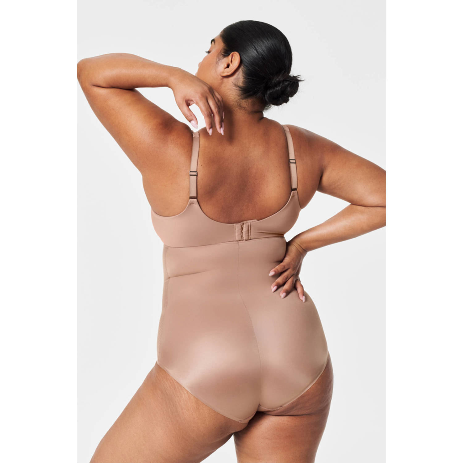 SPANX Thinstincts 2.0 high waist medium corrigerende slip donkerbeige