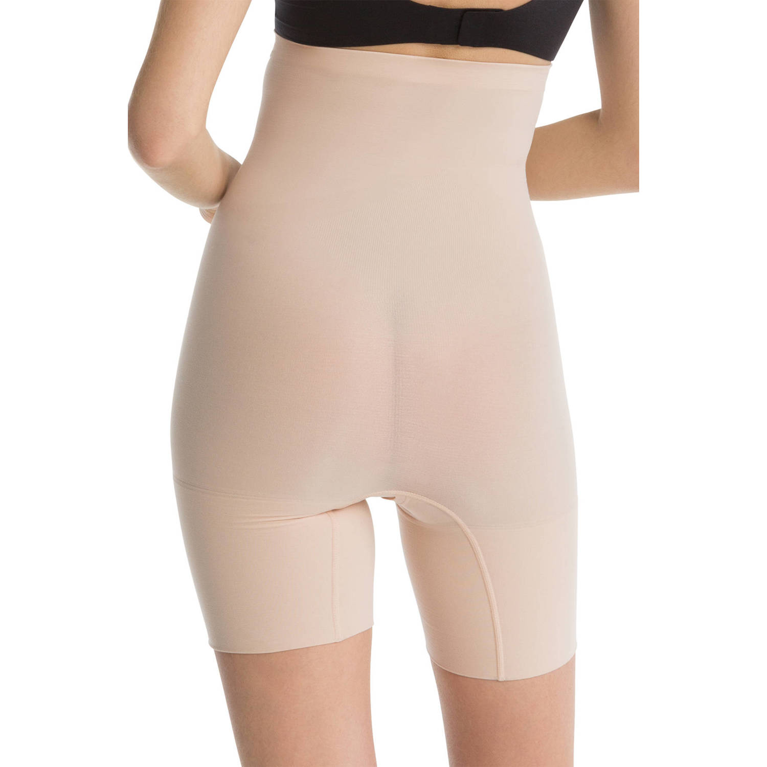 SPANX Everyday Seamless Shaping high waist medium corrigerende short lichtbeige