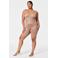 SPANXshape™ Invisible medium corrigerende Closed-Bust Mid-Thigh bodysuit donkerbeige