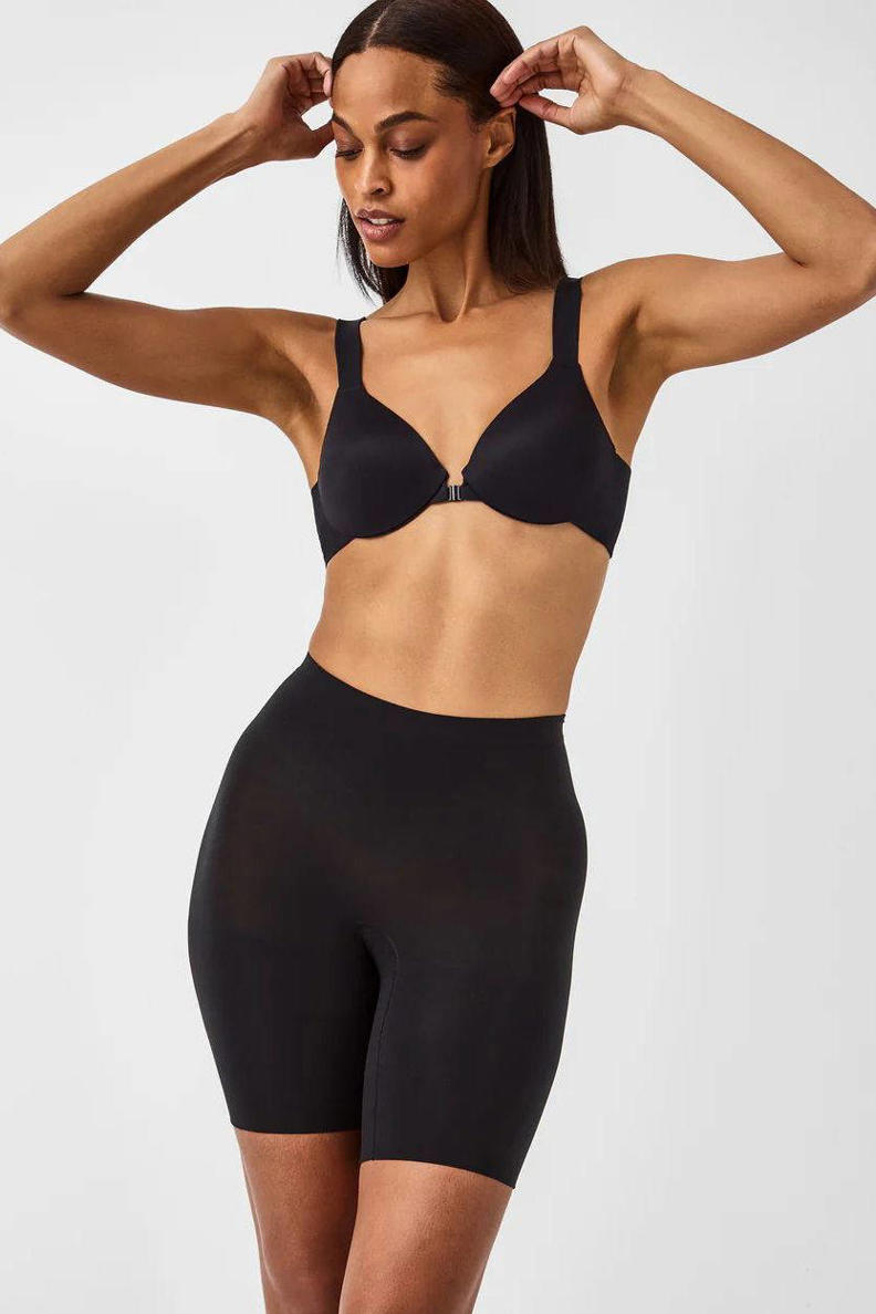 Spanx Biker Shorts With Shirt Spanx Stretch Twill Shorts Spanx