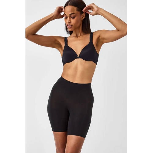 SPANX Everyday Seamless Shaping seamless medium corrigerende short zwart afbeelding