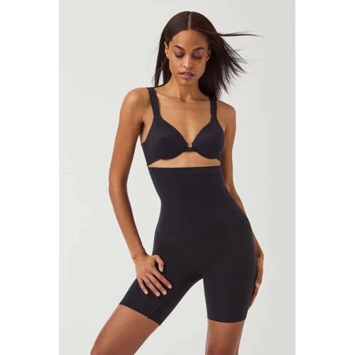 SPANX Everyday Seamless Shaping seamless high waist medium corrigerende short zwart afbeelding