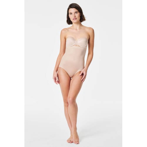SPANX Thinstincts 2.0 high waist medium corrigerende slip beige afbeelding