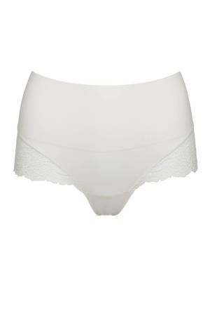 licht corrigerende Lace Hi-Hipster gebroken wit