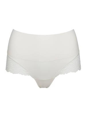 licht corrigerende Lace Hi-Hipster gebroken wit