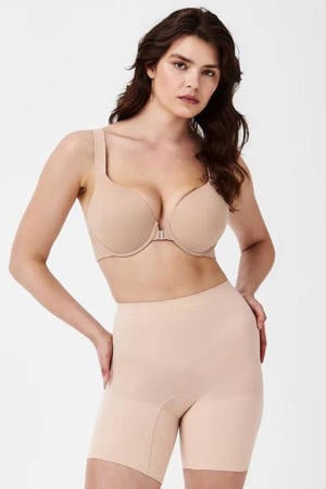 seamless sterk corrigerende short lichtbeige