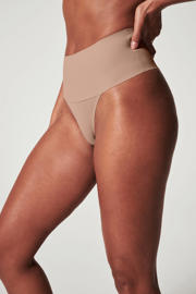 thumbnail: SPANXsupersmooth™ Undie-tectable seamless licht corrigerende string donkerbeige