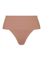 thumbnail: SPANXsupersmooth™ Undie-tectable seamless licht corrigerende string donkerbeige