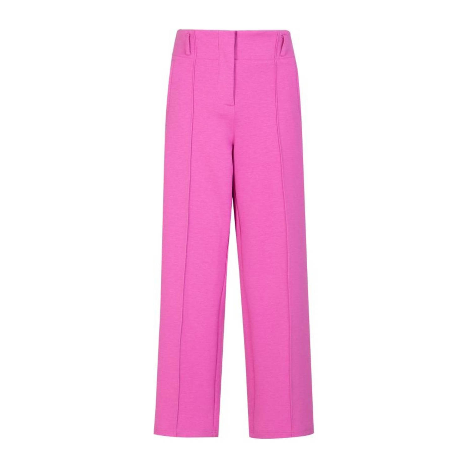 G-maxx wide leg broek Miley roze