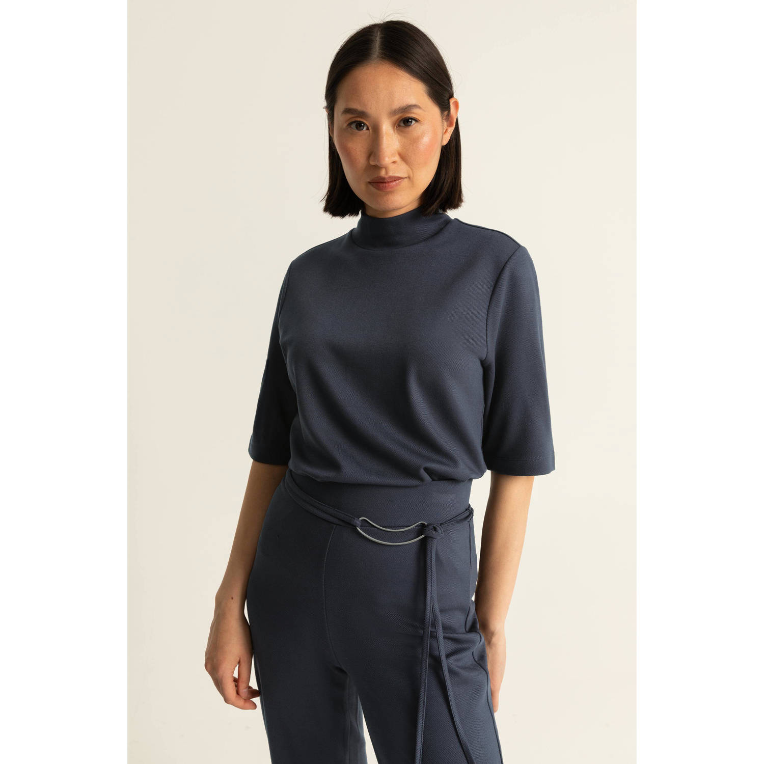 Expresso top donkerblauw