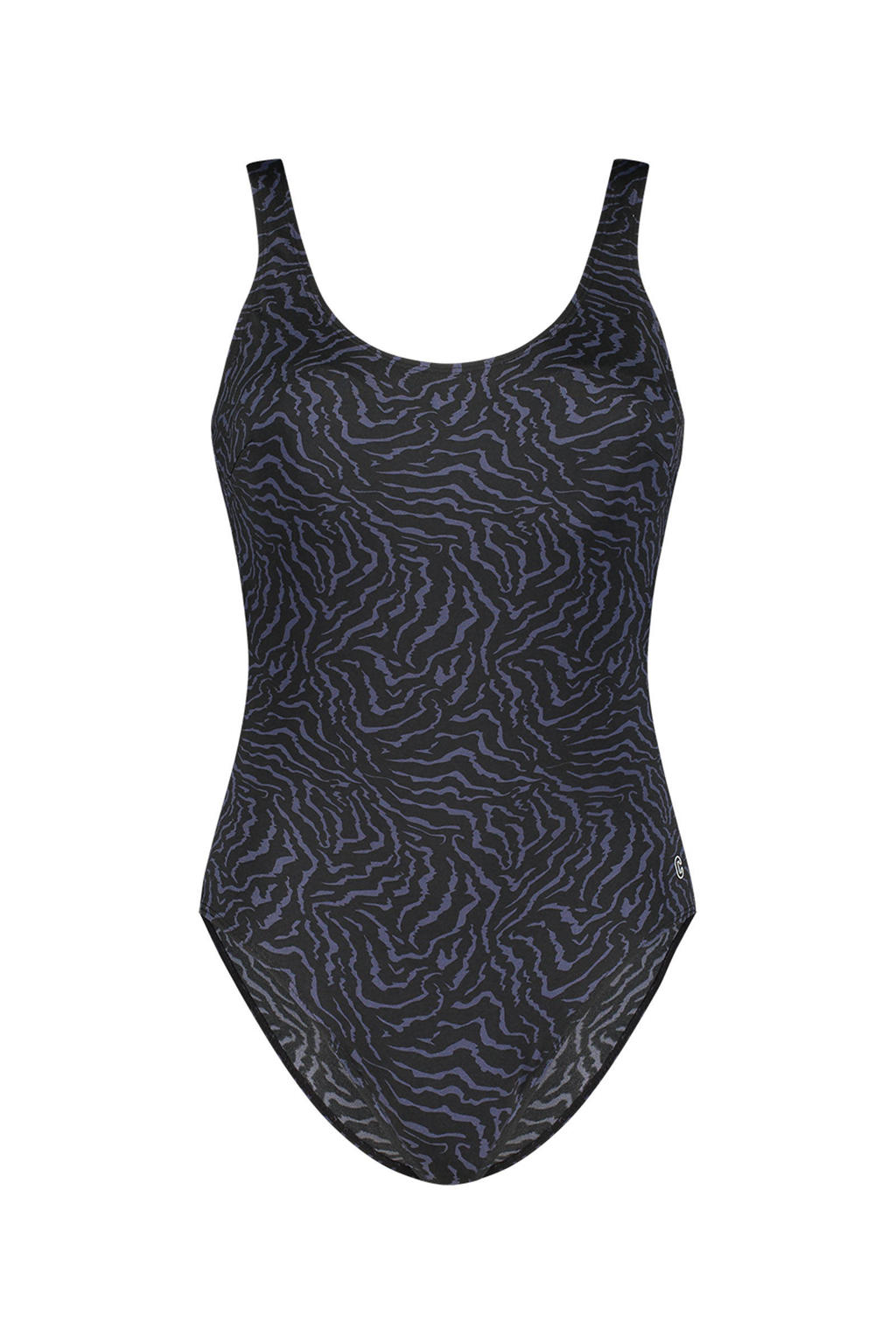 ten Cate Swim Tweka badpak zwart/grijs
