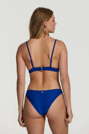 thumbnail: Shiwi The Sunshine Brand voorgevormde triangel bikini set Beau met ruches blauw