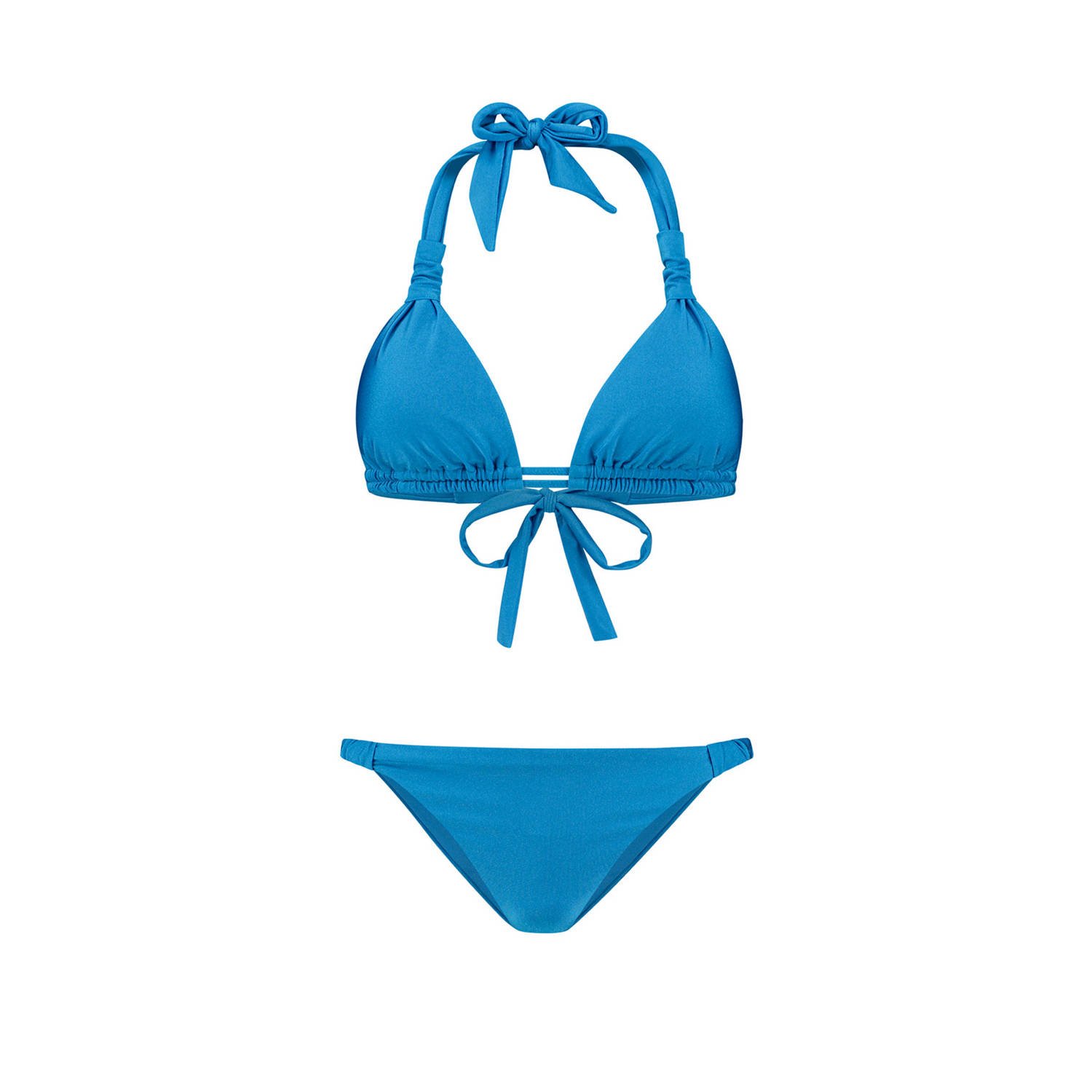 Shiwi voorgevormde triangel bikini Bibi blauw