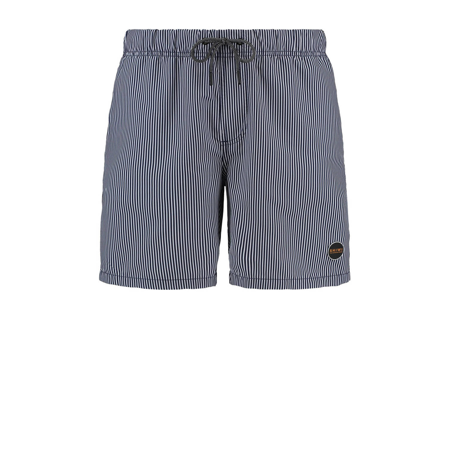 Shiwi zwemshort donkerblauw wit