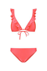 thumbnail: Shiwi The Sunshine Brand voorgevormde triangel bikini set Bobby roze