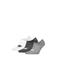 Levi's sneakersokken - grijs (set van 3)
