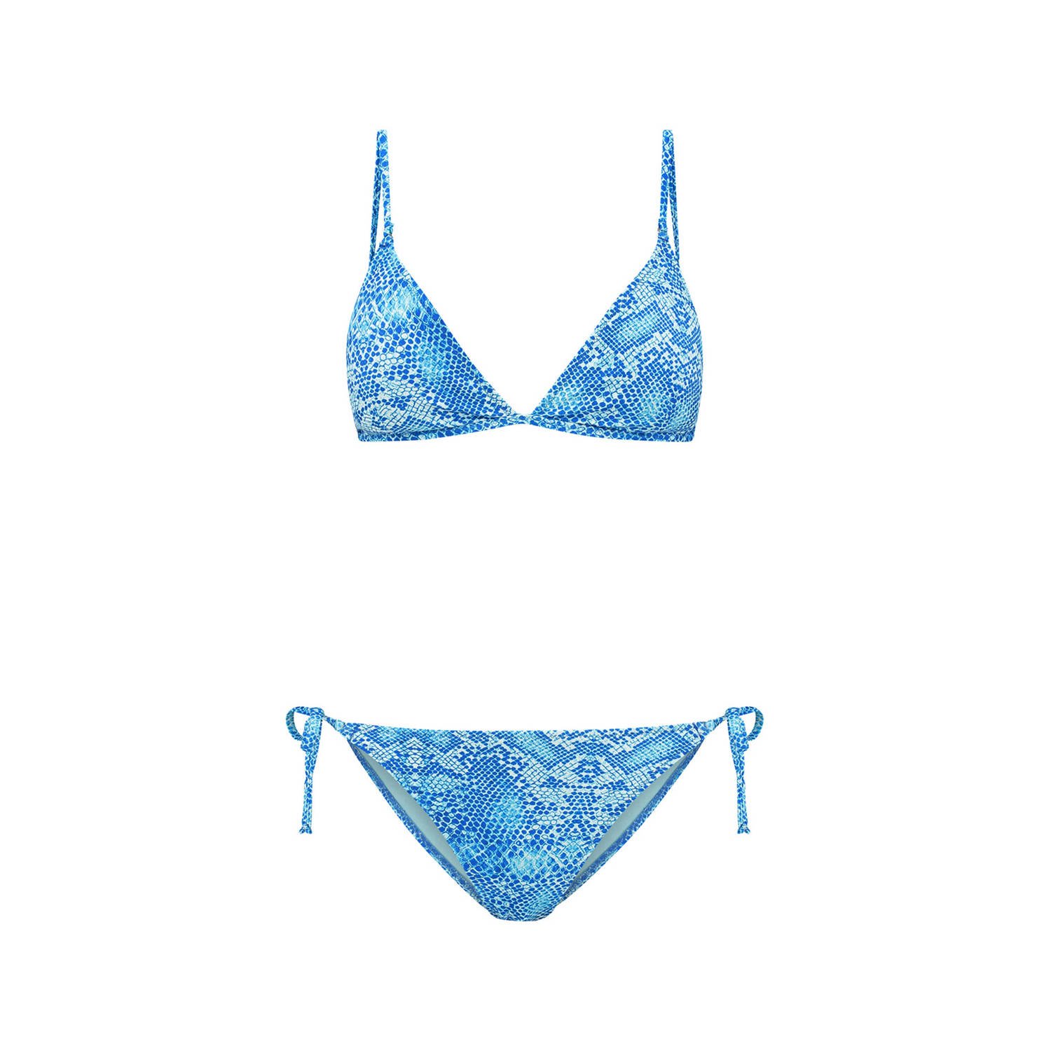 Shiwi voorgevormde triangel bikini Romy blauw