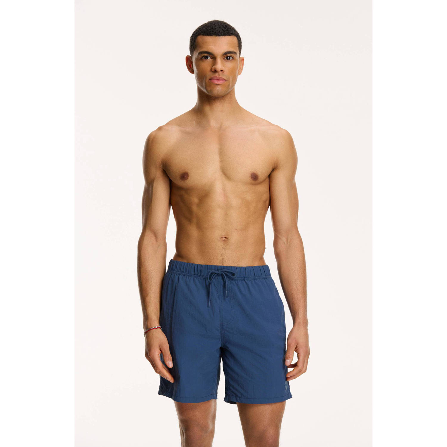 SHIWI Heren Zwembroeken Men Swimshort Nick Blauw