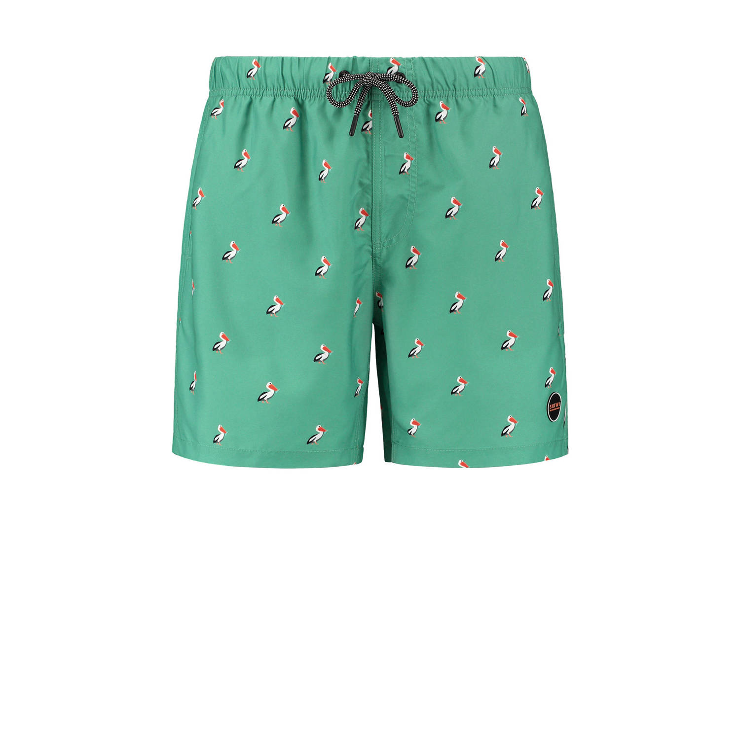 SHIWI Heren Zwembroeken Men Swimshort Pelican Groen