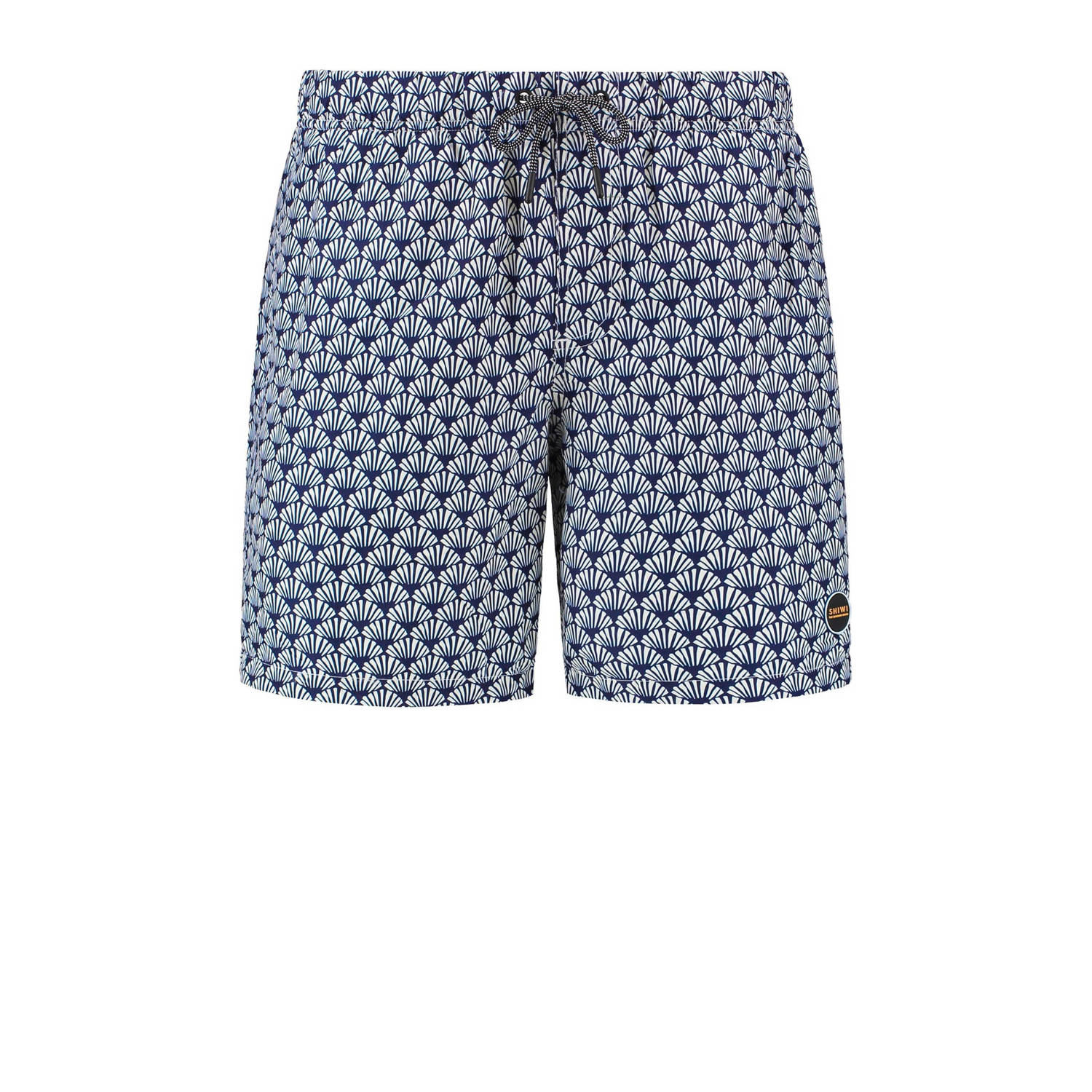 Shiwi zwemshort donkerblauw wit
