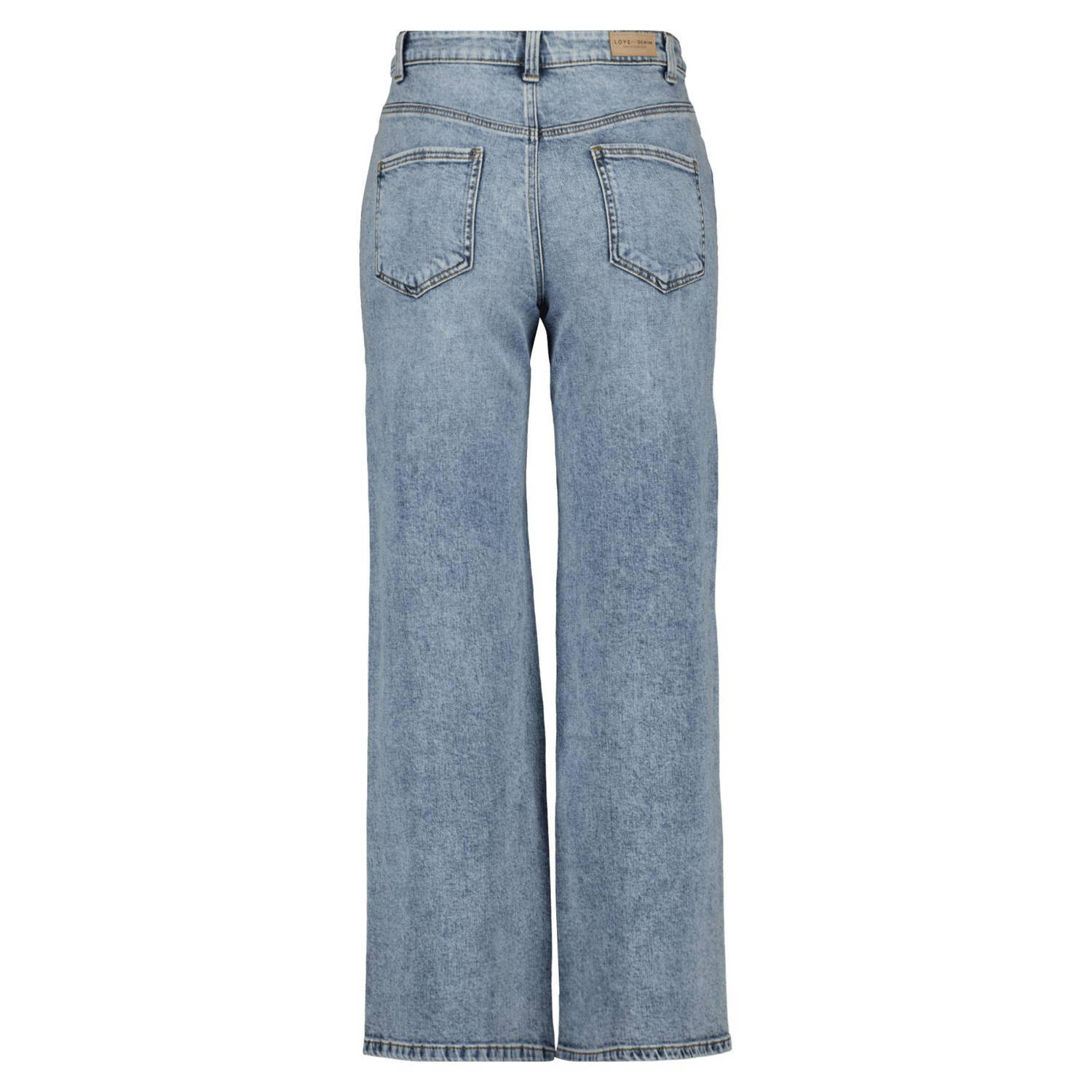 MS Mode high waist jeans light blue denim
