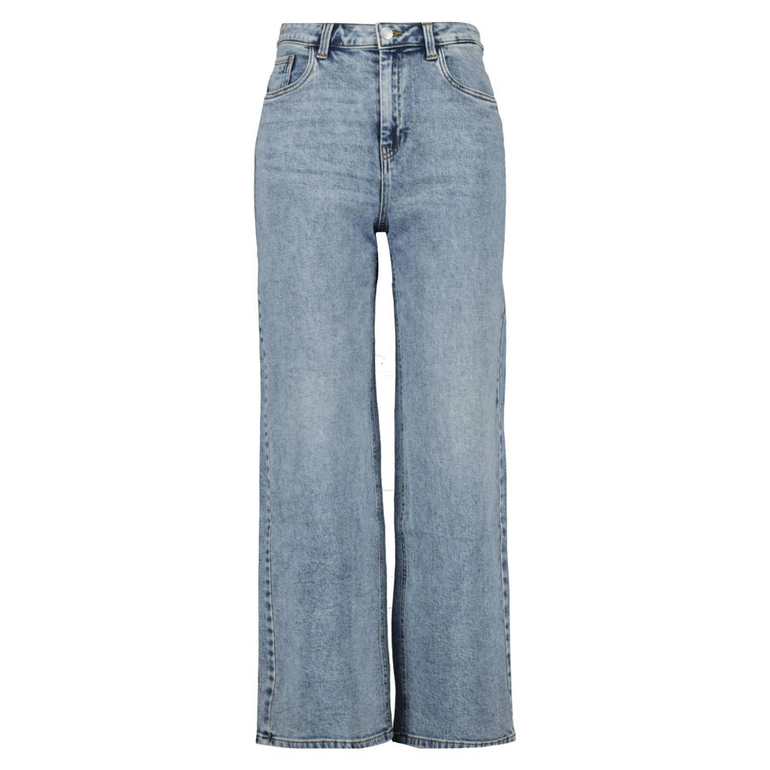 MS Mode high waist jeans light blue denim