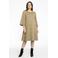 YOEK jurk met print Plus Size - bruin