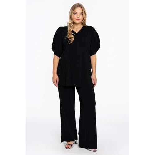 YOEK straight fit broek katoen afbeelding
