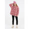 Protest fleece shacket Akino donkerroze