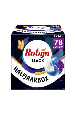 Black Velvet 3-in-1 Wascapsules  - 3 x 26 wasbeurten - Voordeelverpakking - 78 wasbeurten
