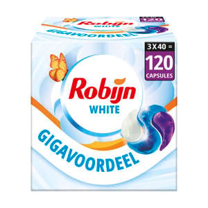 3-in-1 wascapsules Stralend Wit - 3 x 40 wasbeurten - 120 wasbeurten
