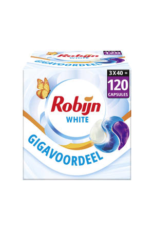 3-in-1 wascapsules Stralend Wit - 3 x 40 wasbeurten - 120 wasbeurten