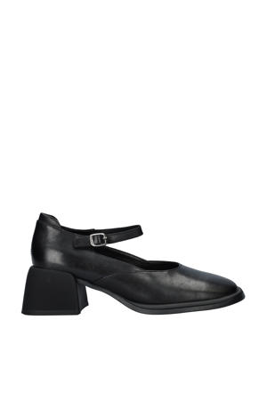 Ansie  leren pumps zwart