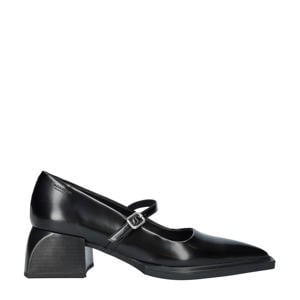 leren pumps zwart