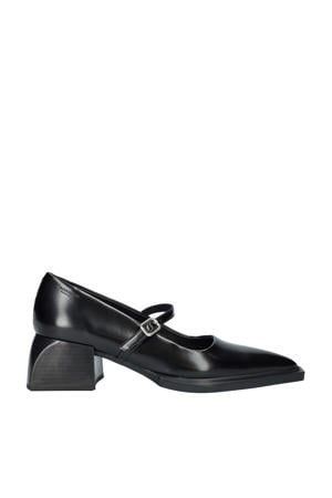 leren pumps zwart