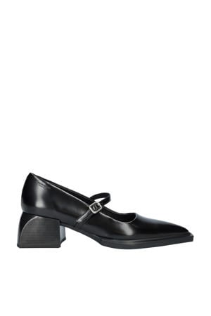 leren pumps zwart