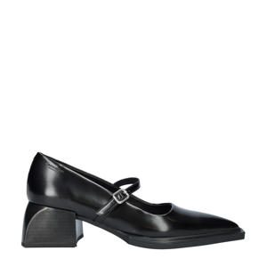 leren pumps zwart