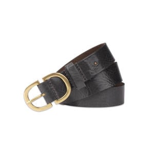 leren riem antraciet